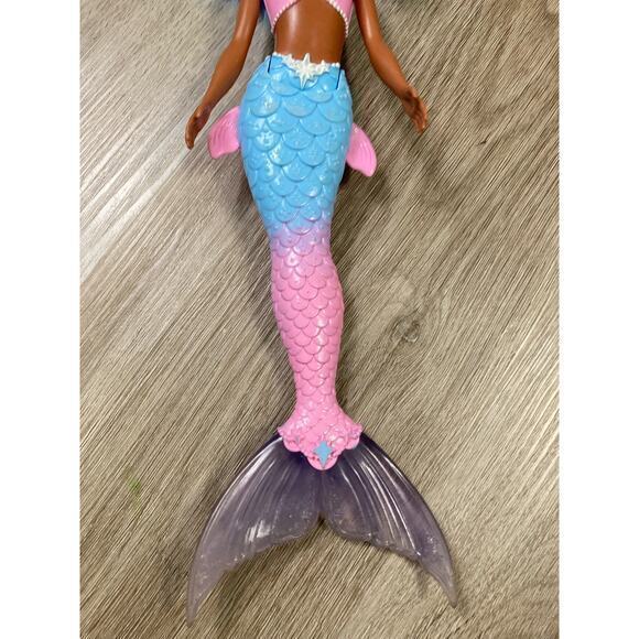 Barbie Dreamtopia Mermaid Doll 12" Blue Hair Pink & Blue‎ Tail Toy - Picture 6 of 10